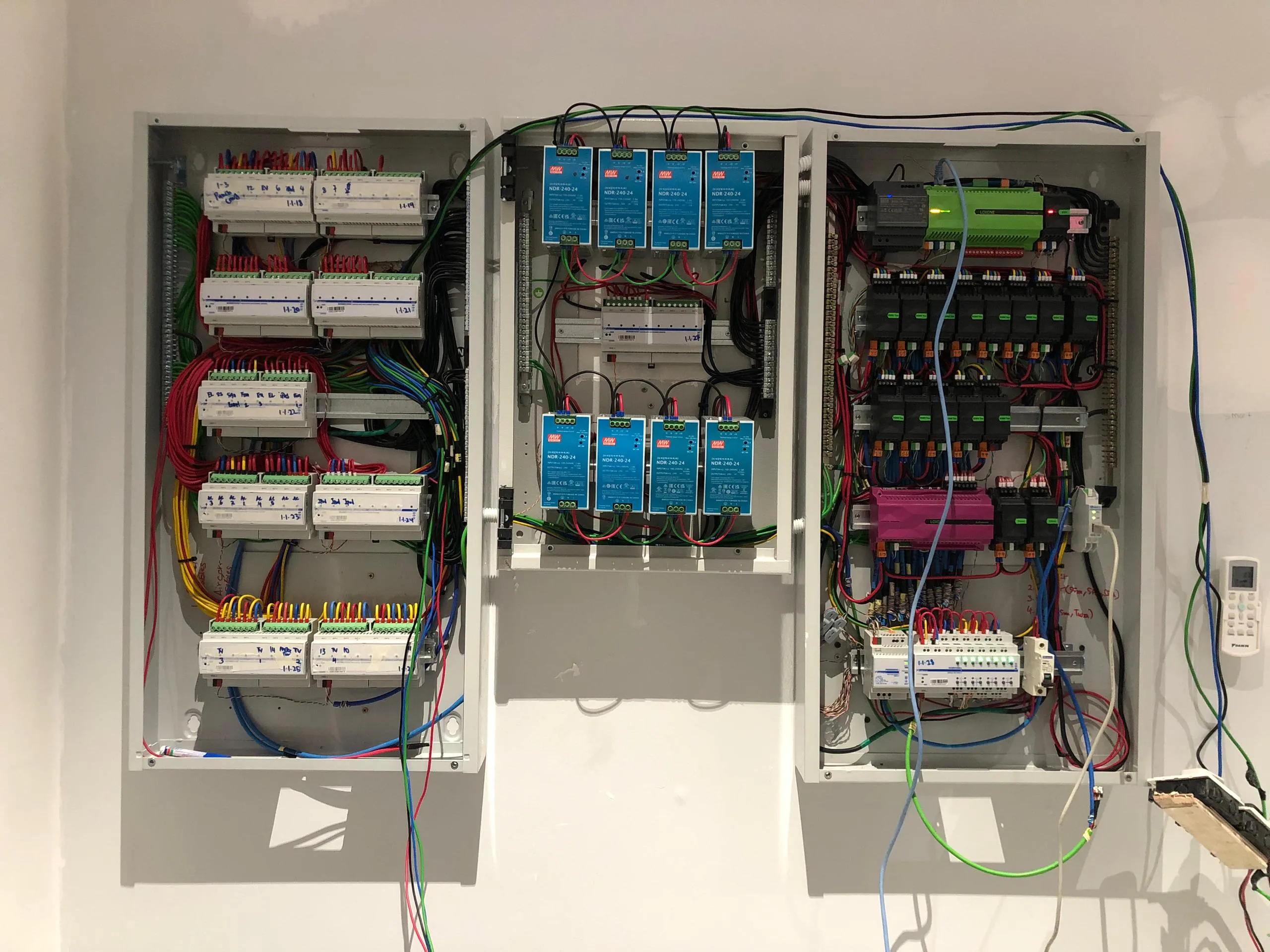 Automation control panels nearing completion at TNB Hub Iskandar Puteri