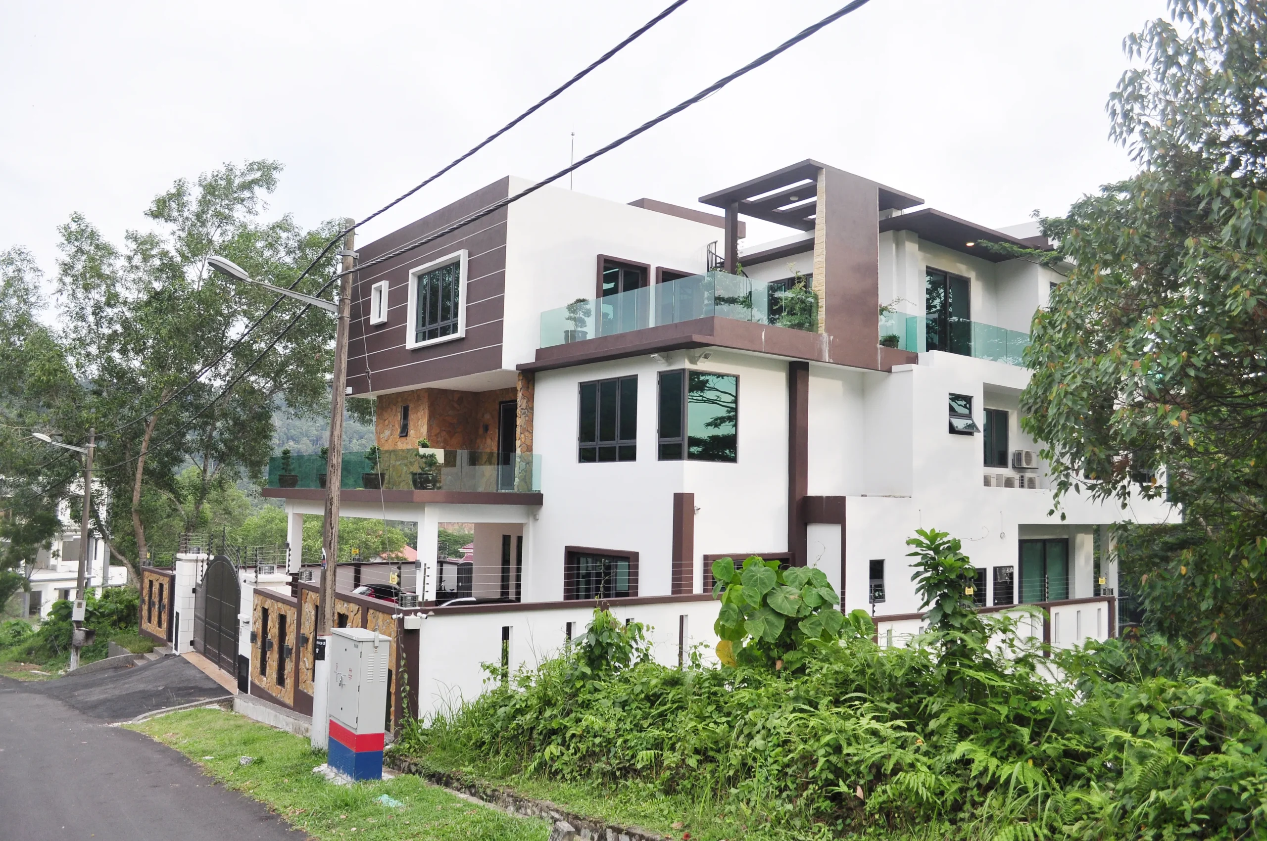 Templer Heights villa exterior