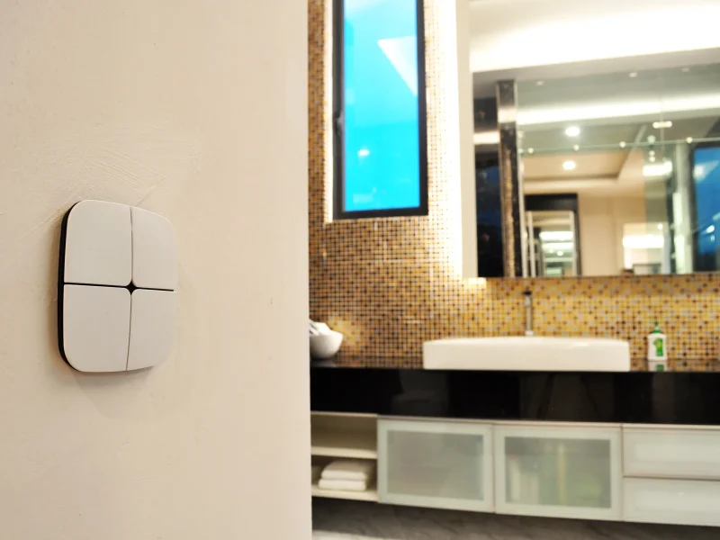 Templer Heights KNX Eelectron bathroom control